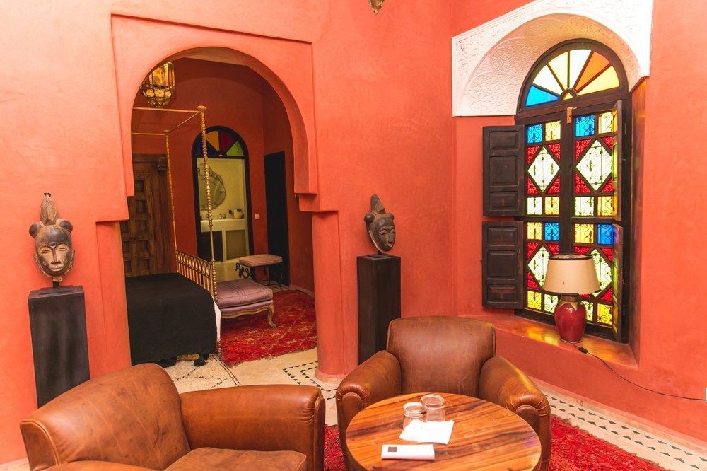 Riad Boustane Marrakesh Buitenkant foto