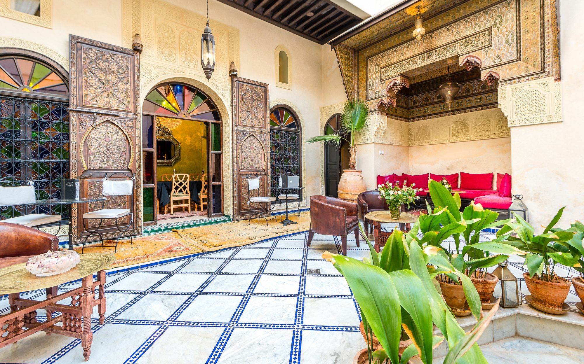 Riad Boustane Marrakesh Buitenkant foto